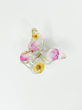 Load image into Gallery viewer, Yellow and Pink SM Butterfly Clip